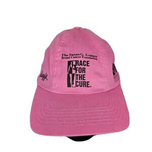 Breast Cancer Awareness Hat Pink Susan G. Komen Race For The Cure Running Hat